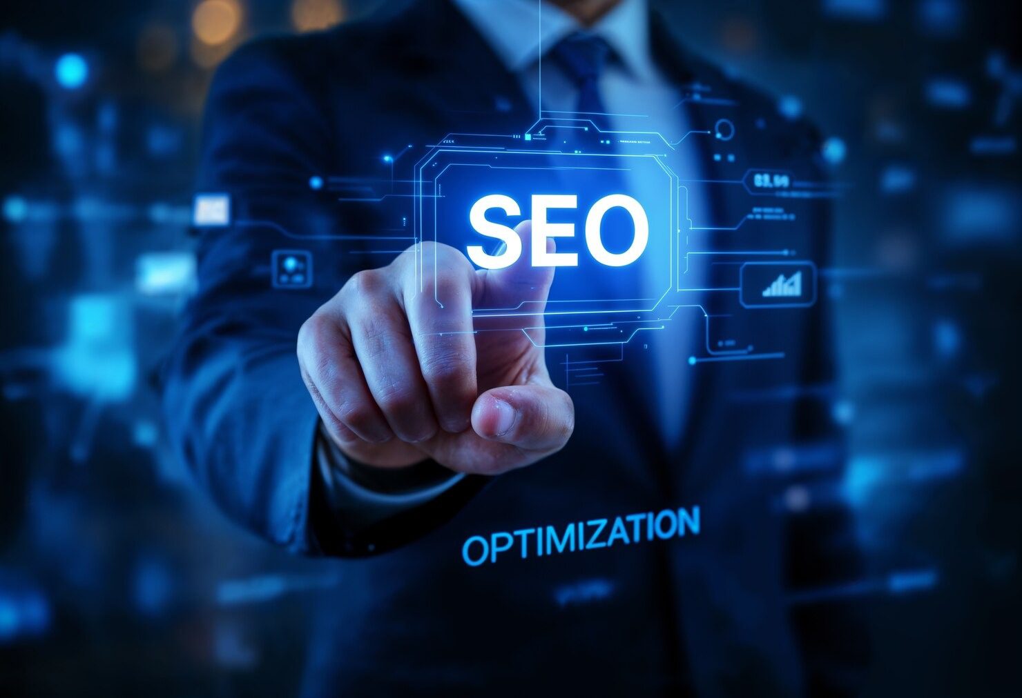 Marketing professional working at desk for business growth services in NJ and NYC