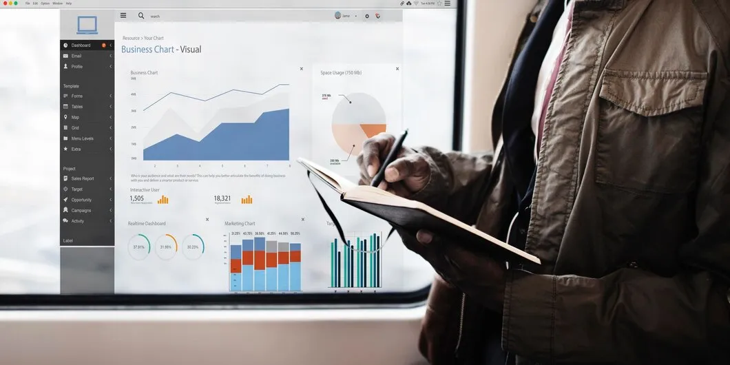 Business performance chart showing expert PPC services in NJ